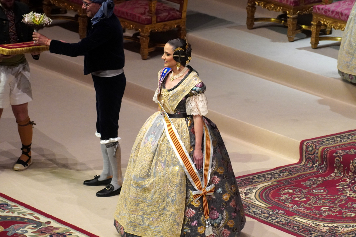 Exaltación de María Estela Arlandis como Fallera Mayor de Valencia 2024